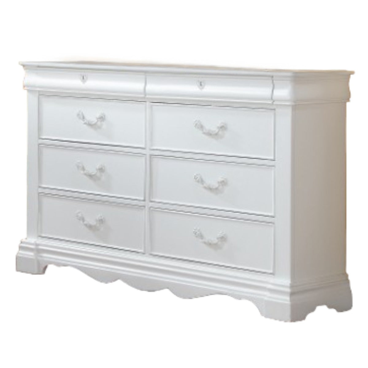 Estrella Dresser in White