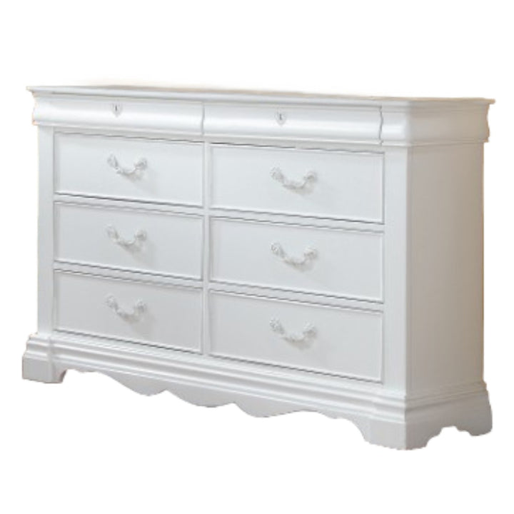 Estrella Dresser in White