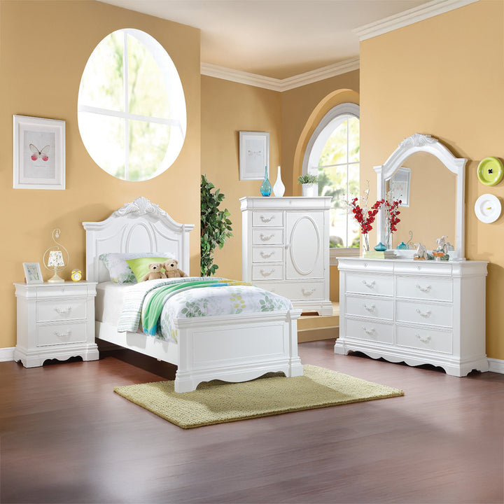 Estrella Dresser in White - lifestyle