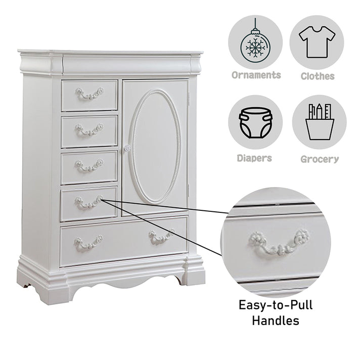 Estrella Chest in White - features
