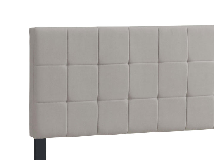 Fairfield - Upholstered Eastern King Panel Bed - Beige