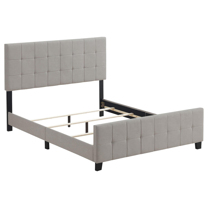Coaster Furniture 305952Q Fairfield Upholstered Queen Panel Bed Beige