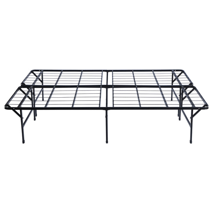 Coaster Furniture 305957Q Mabel Metal Queen Mattress Support Platform Bed Black