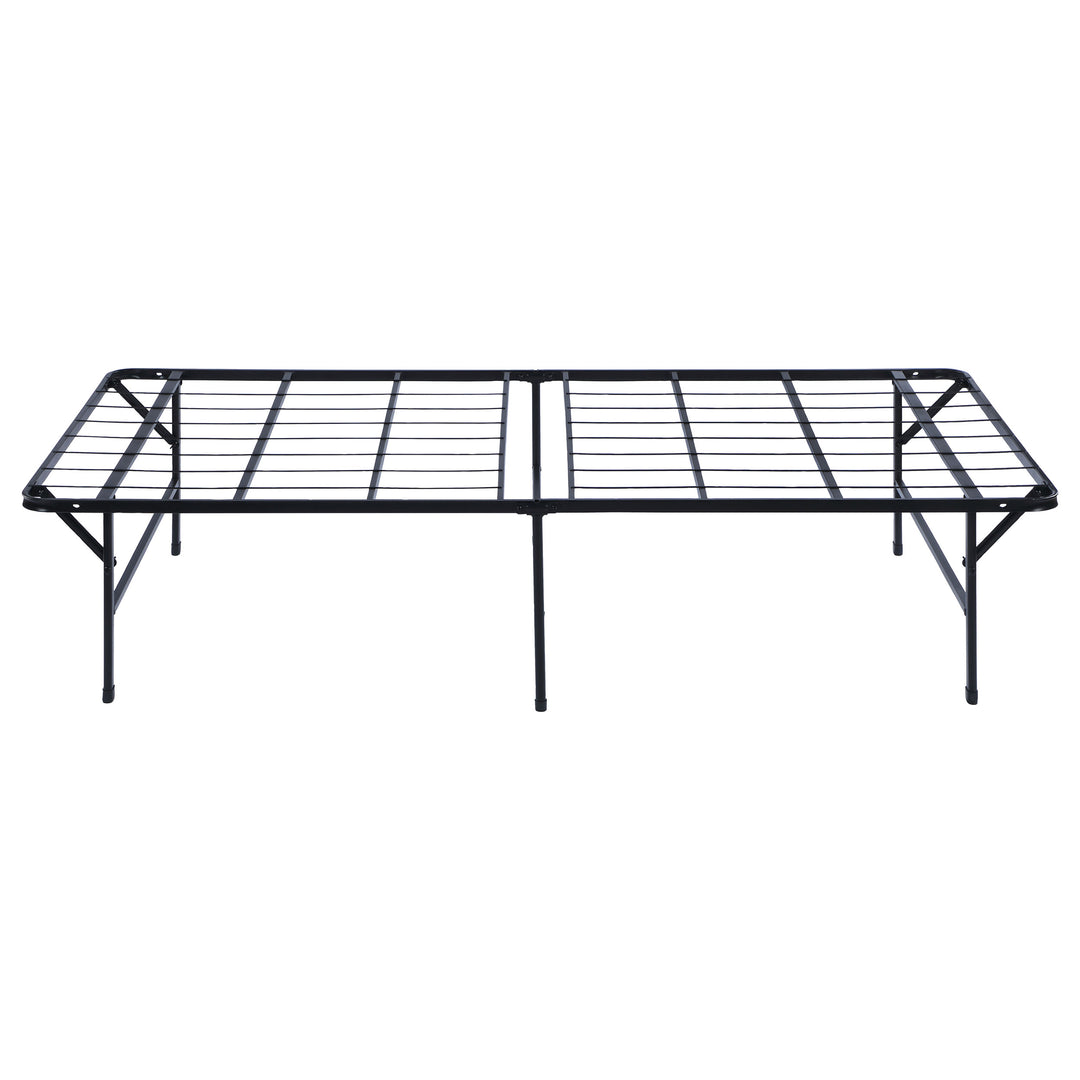Mabel - Metal Twin Mattress Support Platform Bed - Black