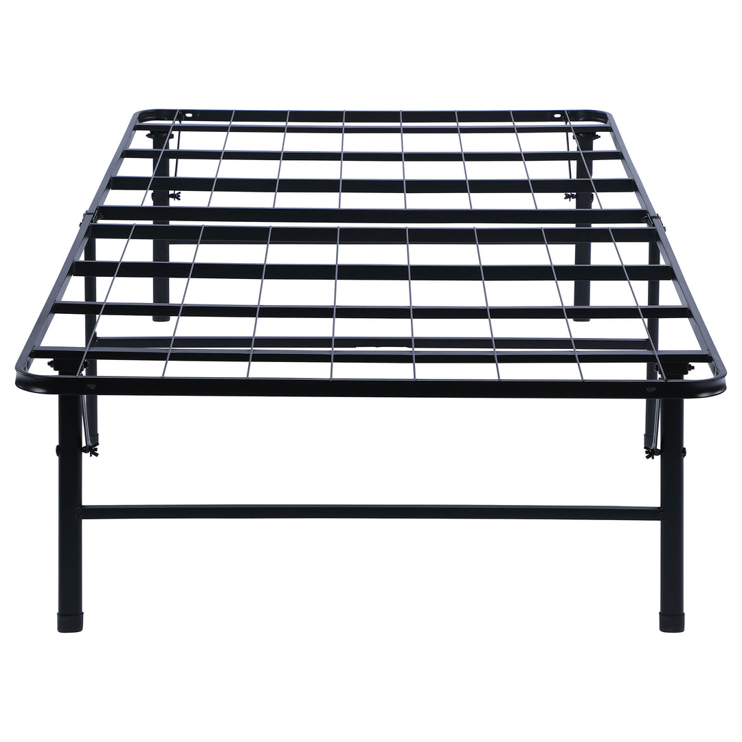 Mabel - Metal Twin Mattress Support Platform Bed - Black
