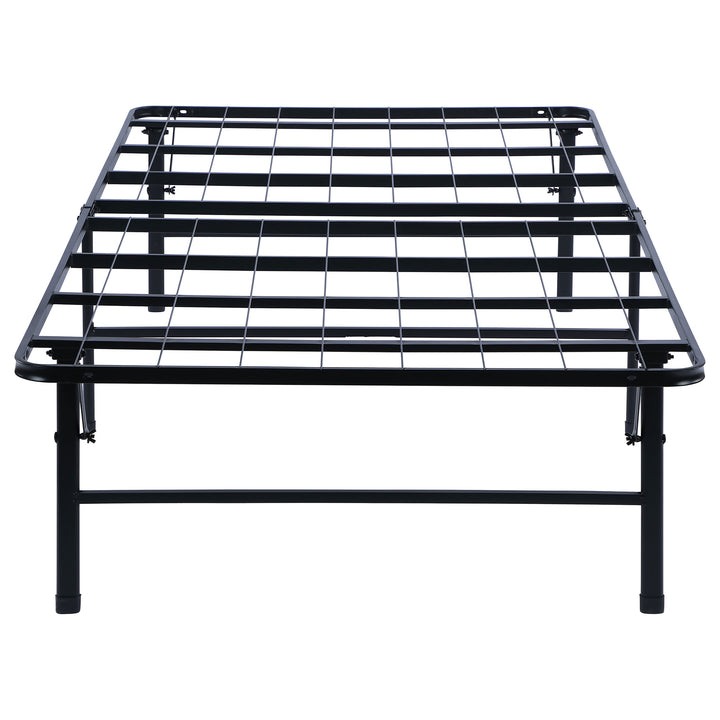 Mabel - Metal Twin Mattress Support Platform Bed - Black