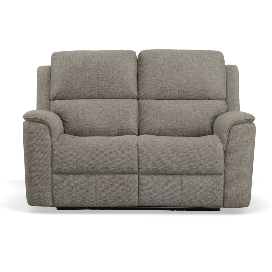 Flexsteel 1041-60PH-42501 Henry  Power Reclining Loveseat With Power Headrests & Lumbar  Fog