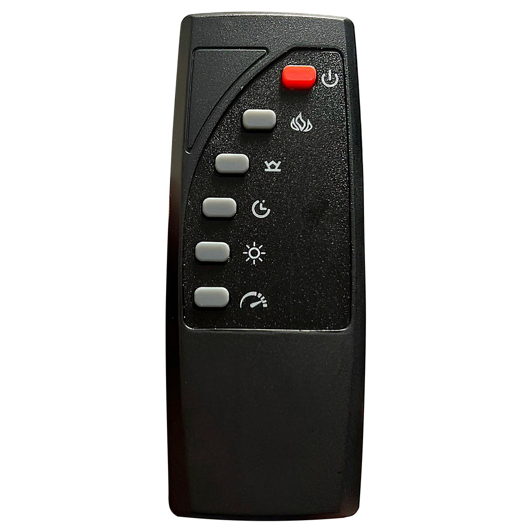 Coaster Furniture 306031Q Tisdall Upholstered Queen Flame Visualizer Bed Black