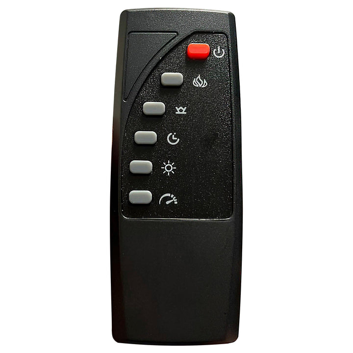 Coaster Furniture 306031Q Tisdall Upholstered Queen Flame Visualizer Bed Black