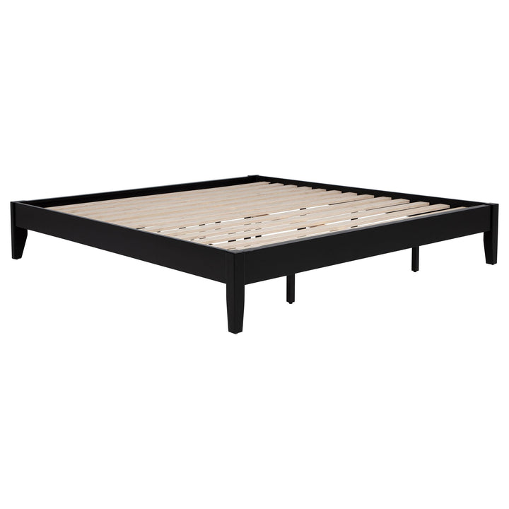 Coaster Furniture 306129KW Hounslow California King Universal Platform Bed Black
