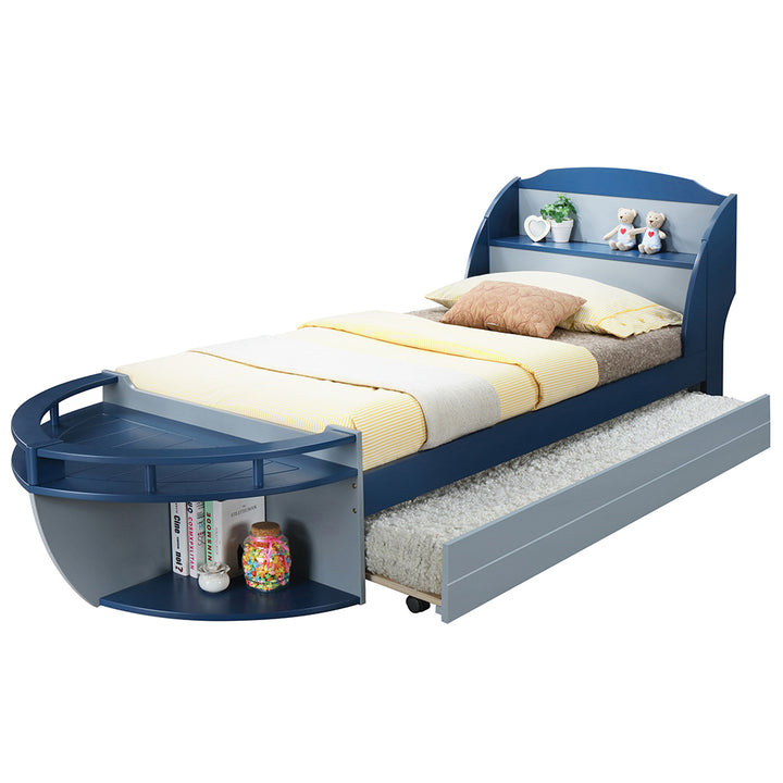 Neptune II Trundle (Twin)-Optional in Gray