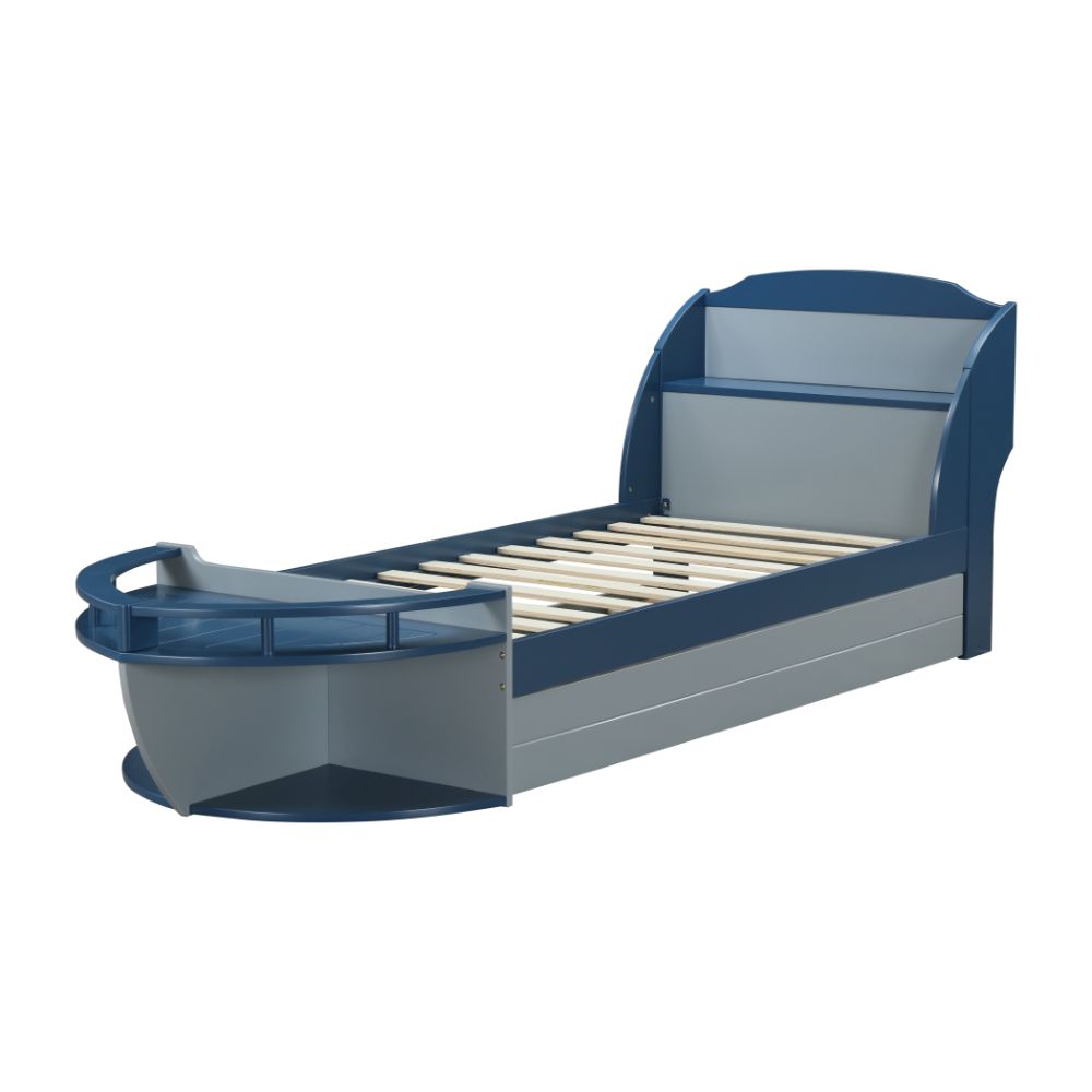 Neptune II Trundle (Twin) in Gray Finish
