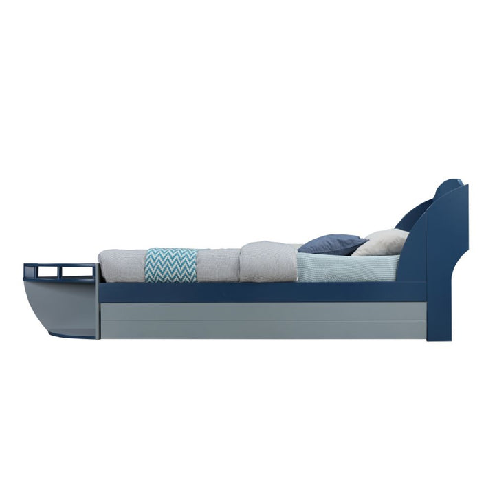 Neptune II Trundle (Twin) in Gray Finish