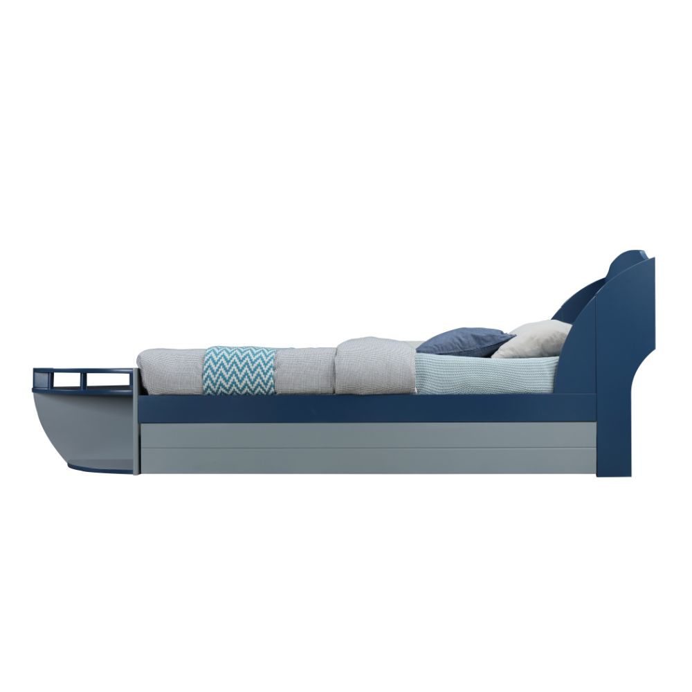 Neptune II Trundle (Twin) in Gray Finish