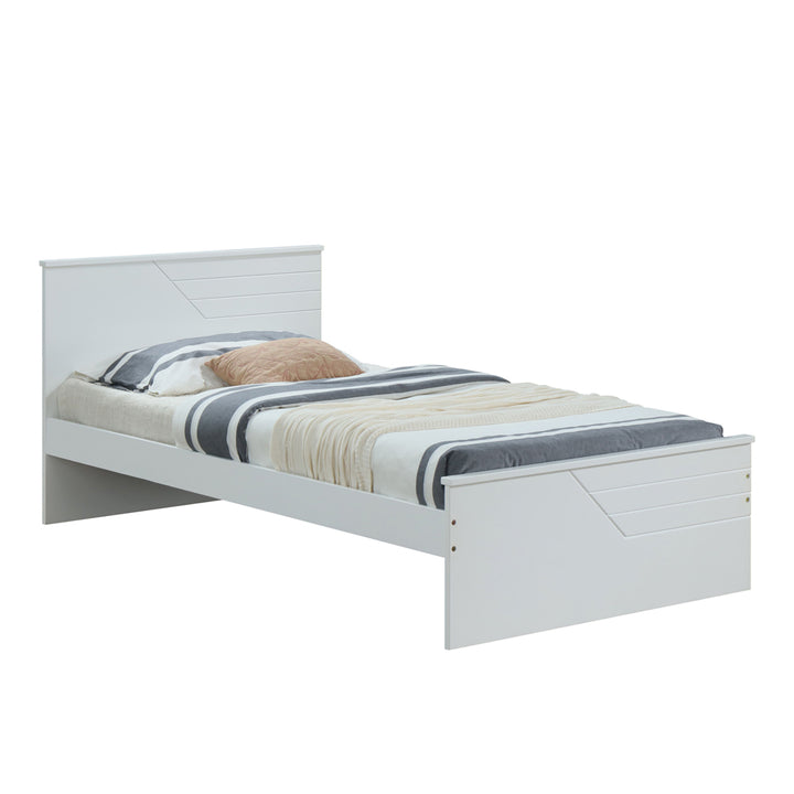 Ragna Twin Bed in White