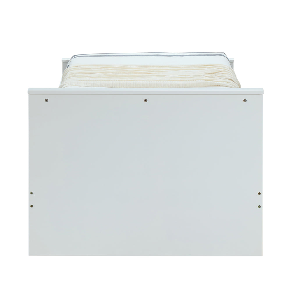 Ragna Twin Bed in White