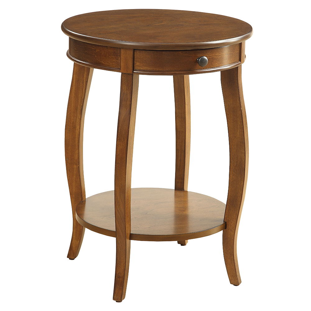 Alysa - Accent Table - Walnut