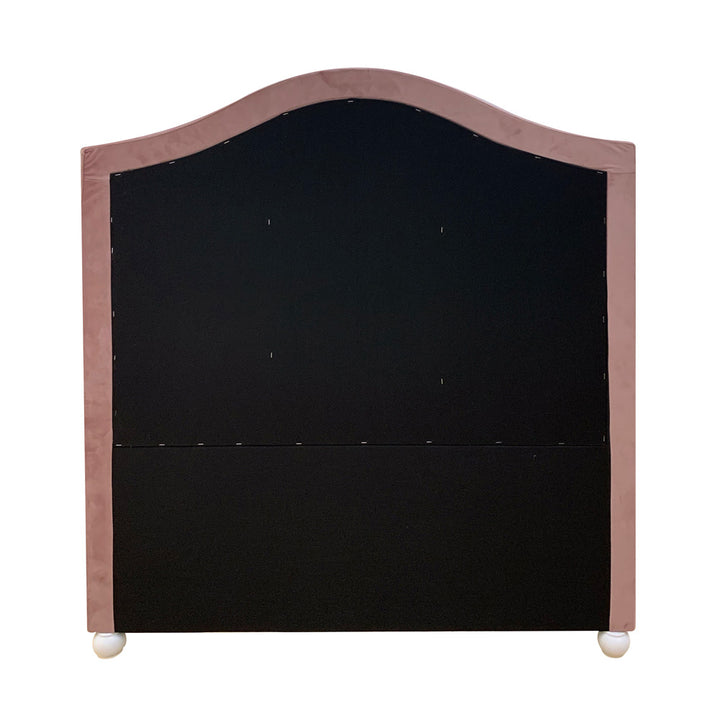 Reggie Twin Bed in Pink Fabric