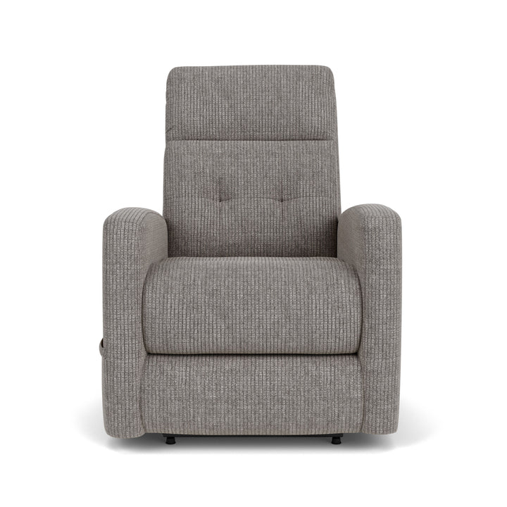 Charlotte Power Recliner With Power Headrest &amp; Lumbar Gray