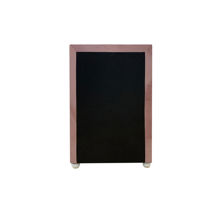 Reggie Chest in Pink Fabric