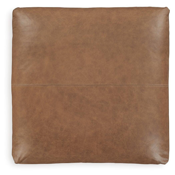 Emilia Oversized Accent Ottoman - Light Brown (4)