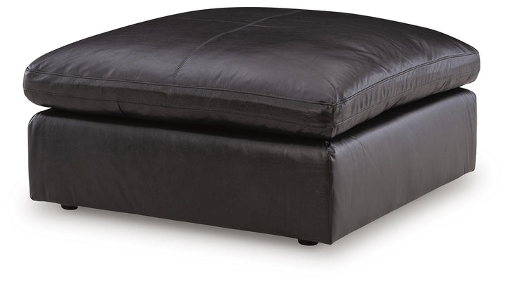 Emilia Oversized Accent Ottoman - Black (1)