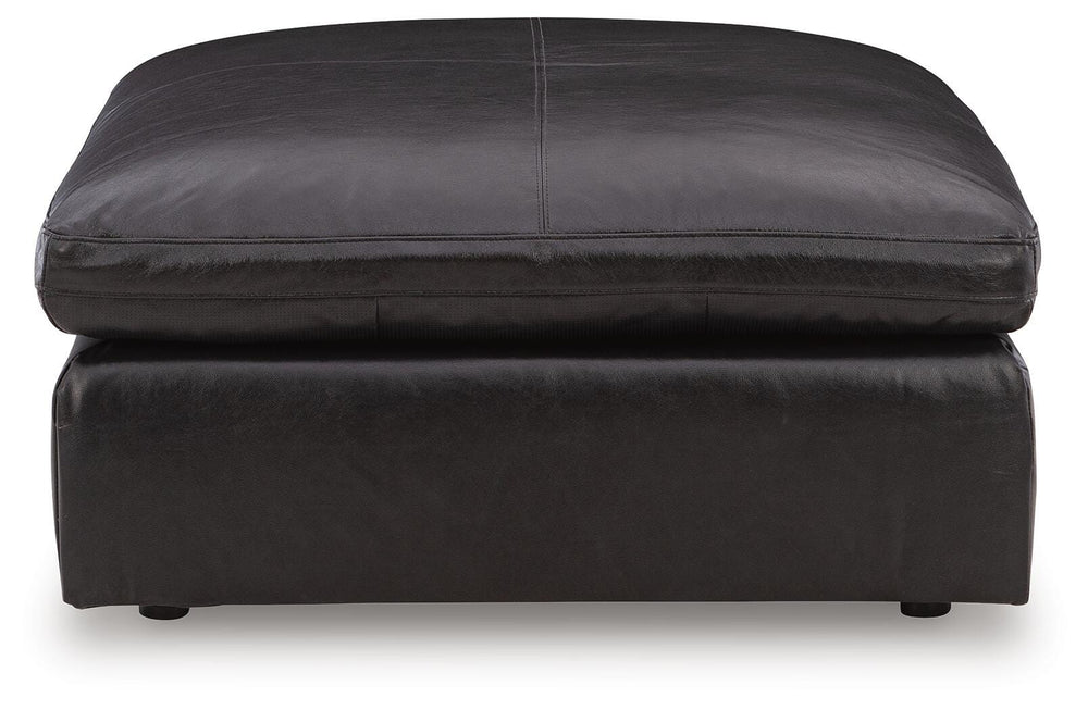 Emilia Oversized Accent Ottoman - Black (3)