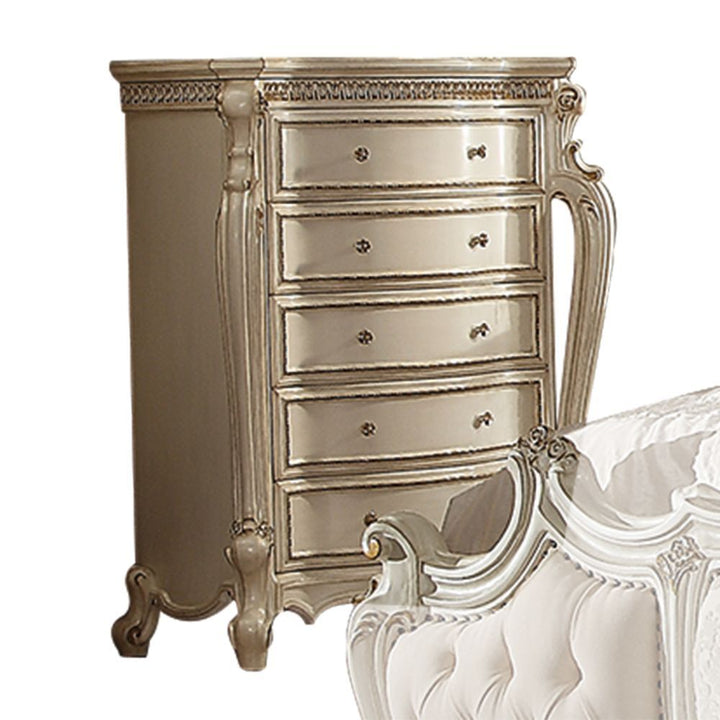ACME Furniture Picardy Chest Antique Pearl