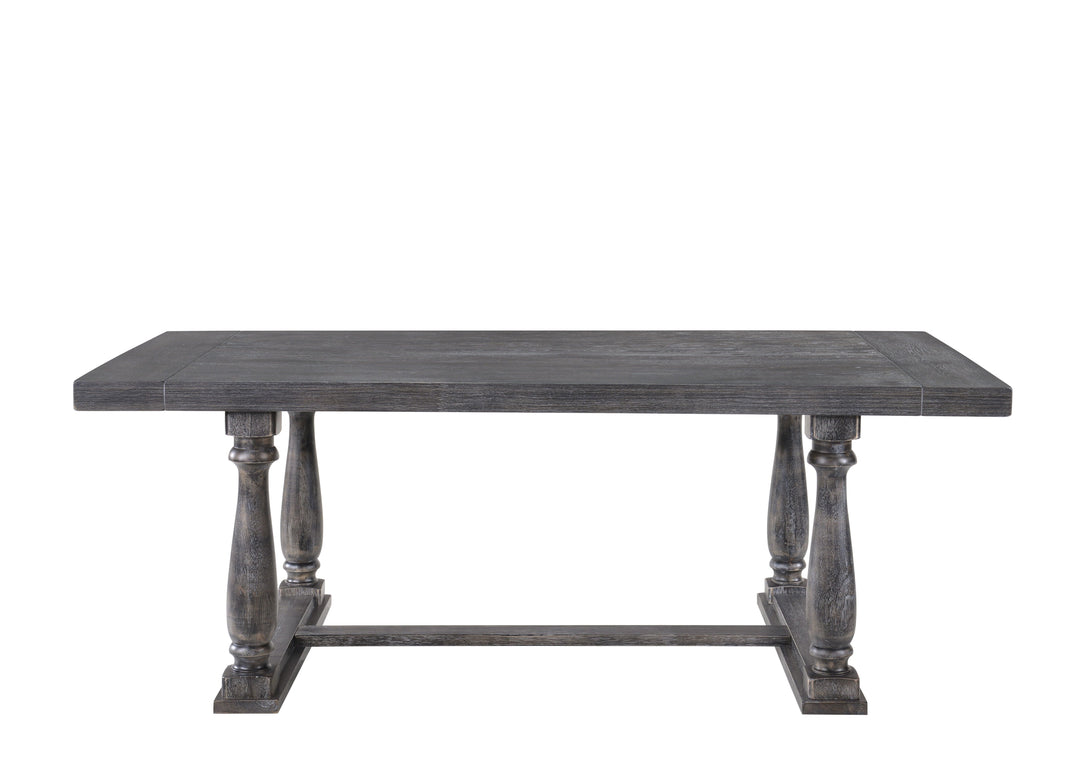 Bernard - Weathered Dining Table - Gray / Oak