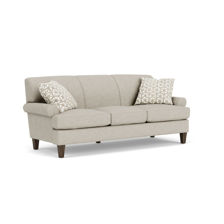 Flexsteel 5654-31 Venture  Sofa  White