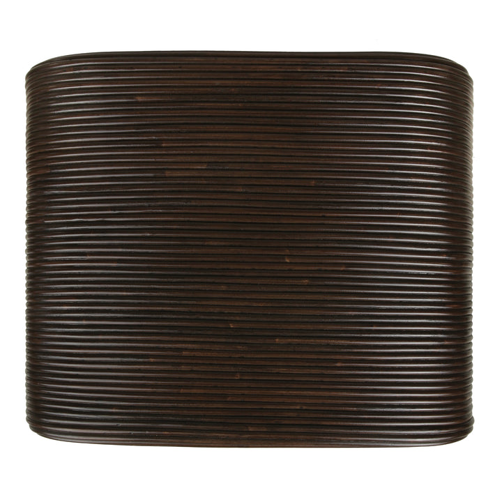 Kyran Rattan Side/End Table - Espresso Brown - view 6