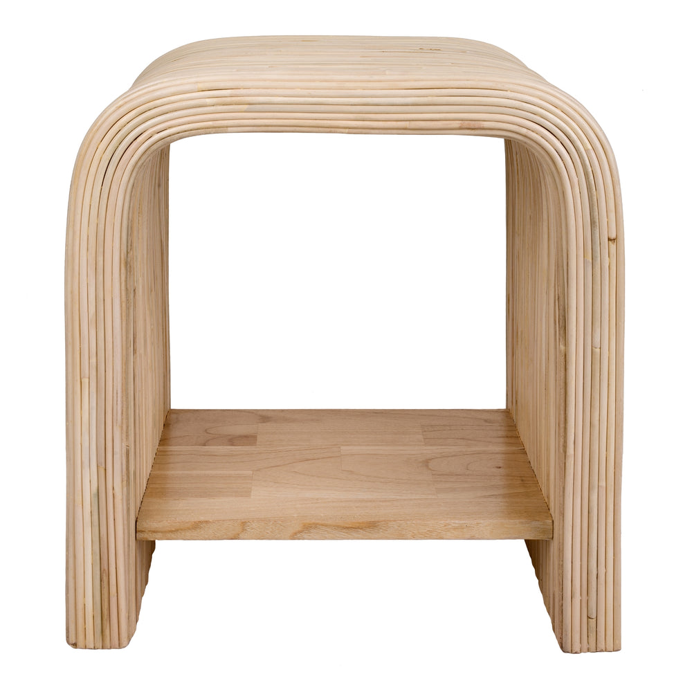 Kyran Rattan Side/End Table - Natural - view 3