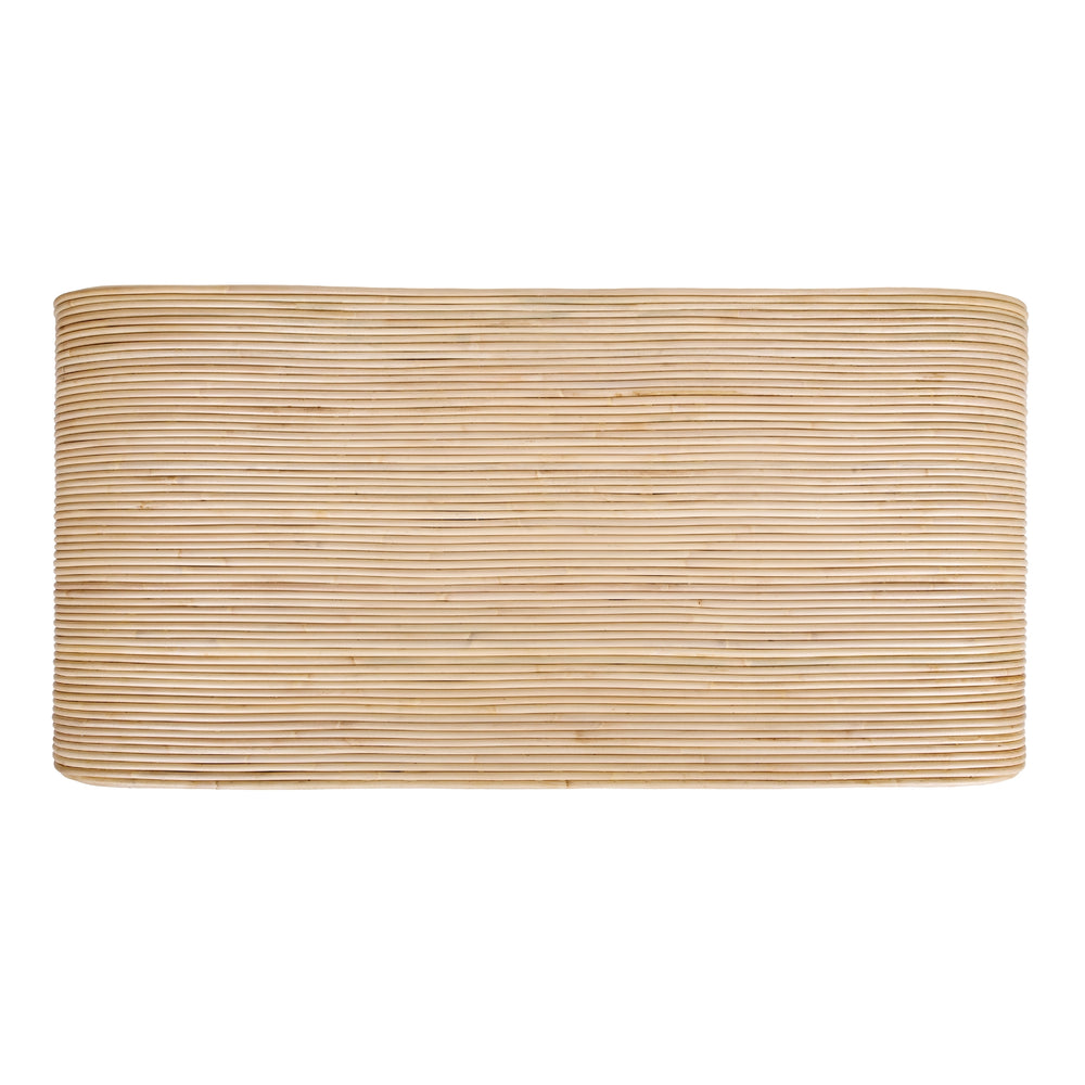 Kyran Rattan Coffee Table - Natural - view 5
