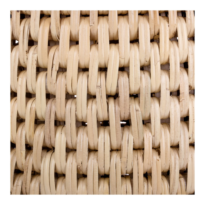 Kamari Rattan Side/End Table with Wood Top - Natural - view 5