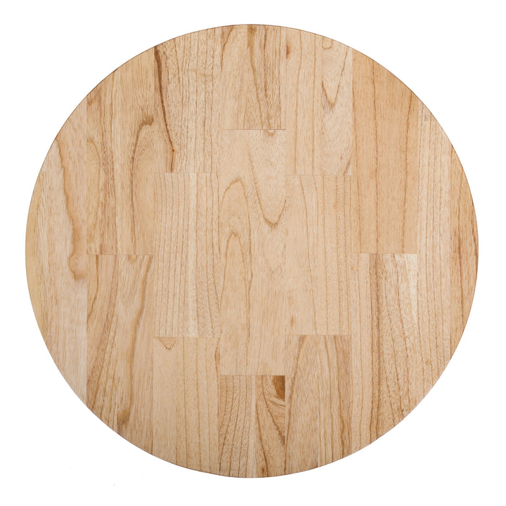 Kamari Rattan Side/End Table with Wood Top - Natural - view 3