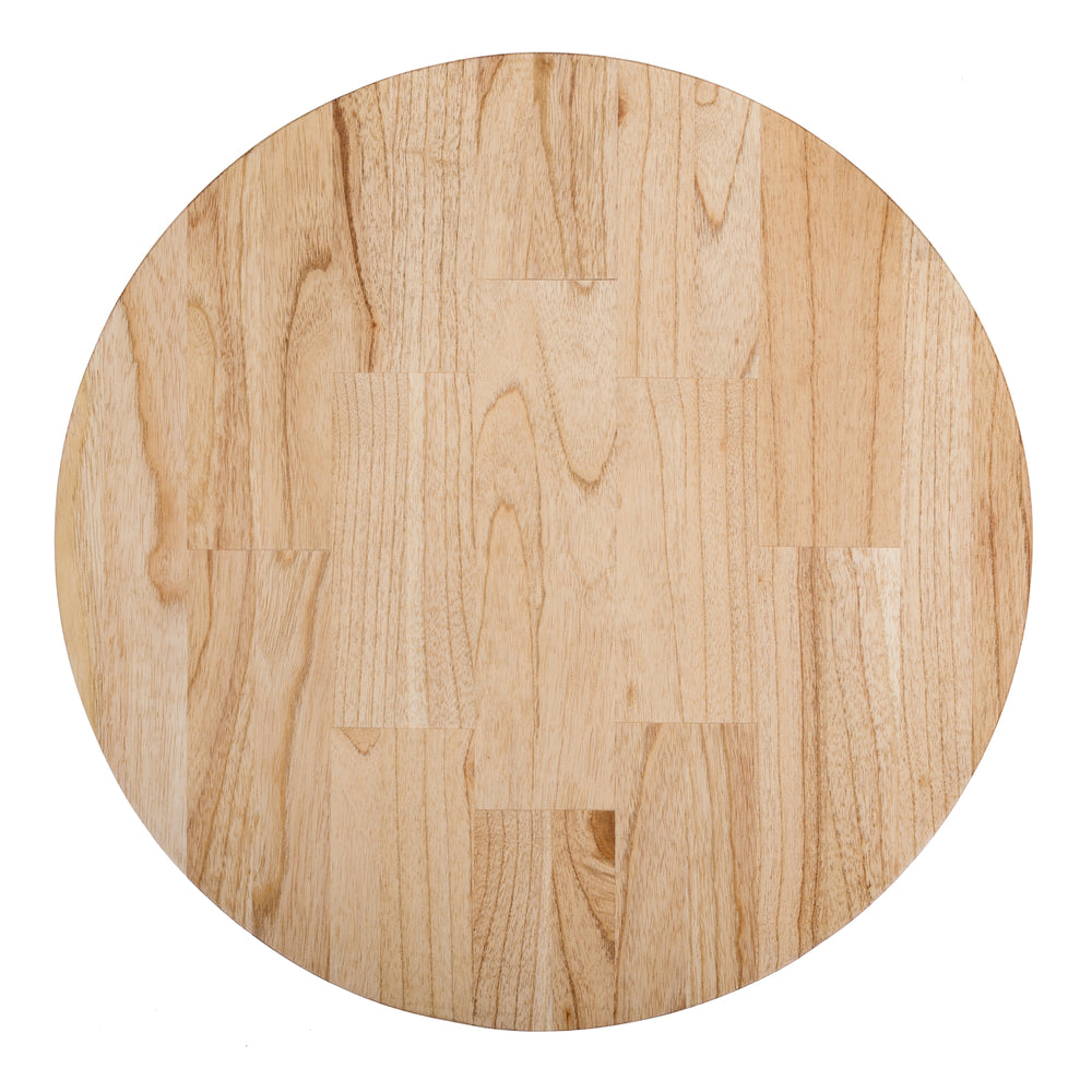 Kamari Rattan Side/End Table with Wood Top - Natural - view 3