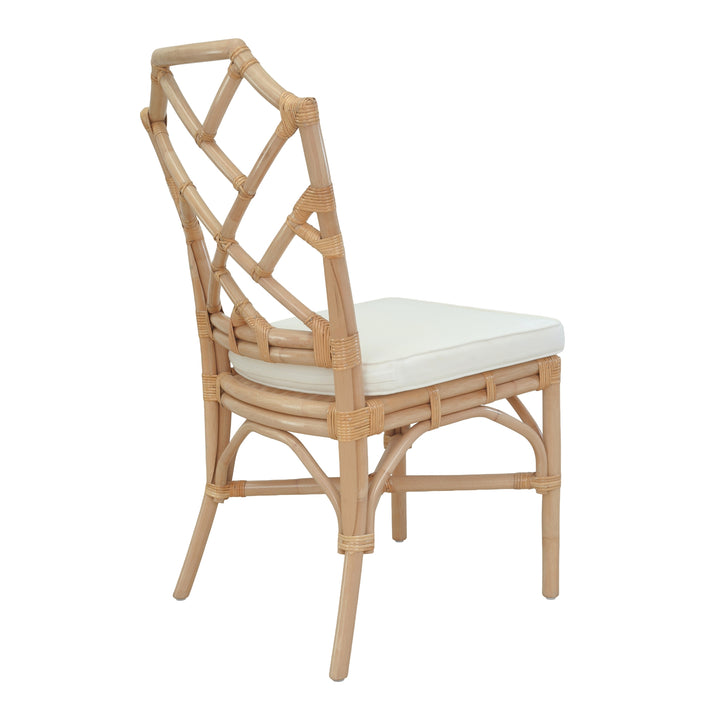 Kara Rattan Dining Side Chair - Natural - view 6