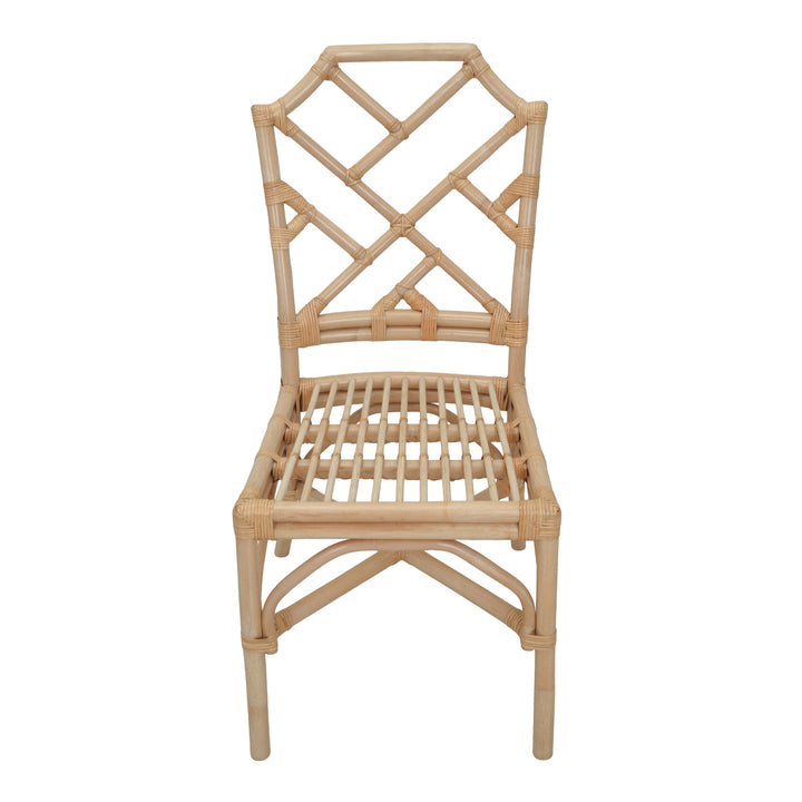 Kara Rattan Dining Side Chair - Natural - view 8