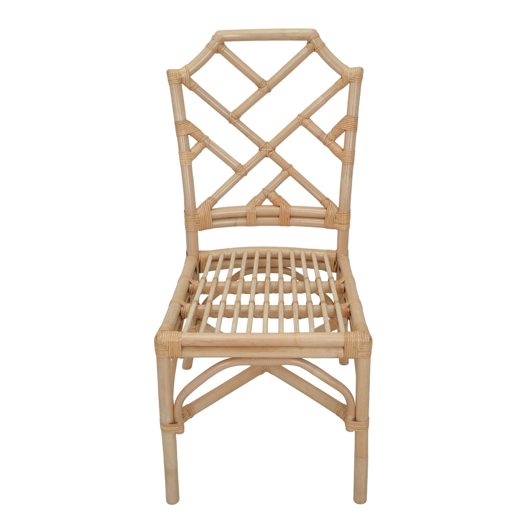 Kara Rattan Dining Side Chair - Natural - view 8