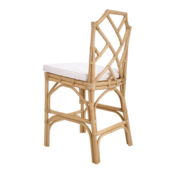 Kara Rattan Counter Stool - Natural - view 6