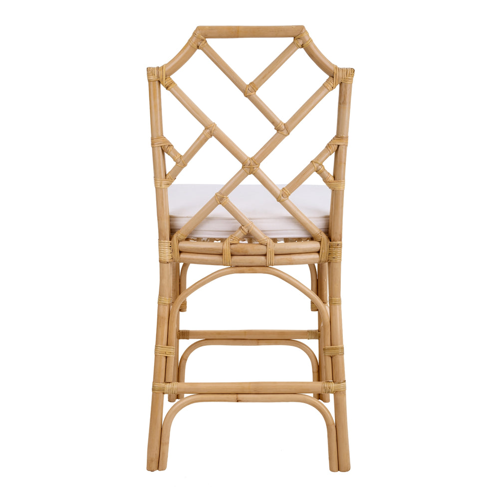 Kara Rattan Counter Stool - Natural - view 5