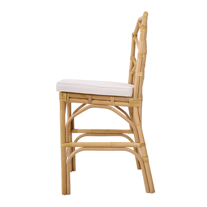 Kara Rattan Counter Stool - Natural - view 4