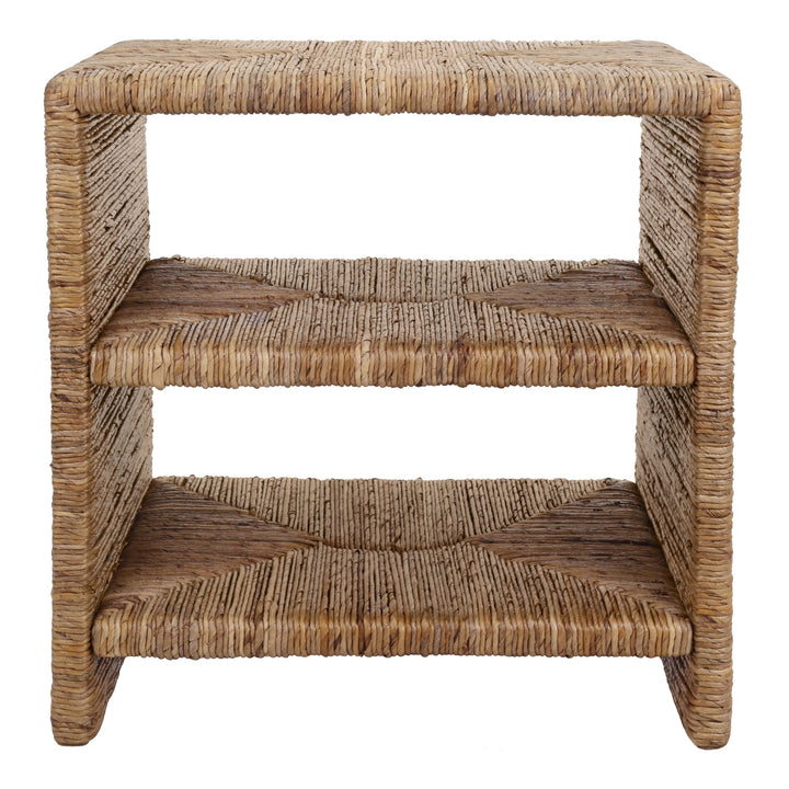 Kanza Abaca Nightstand/Side Table - Natural - view 3