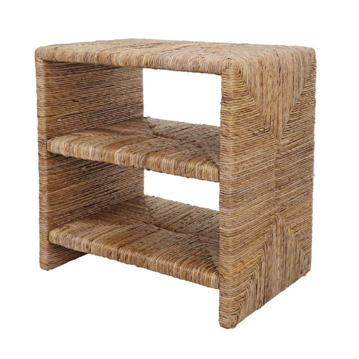 Kanza Abaca Nightstand/Side Table - Natural
