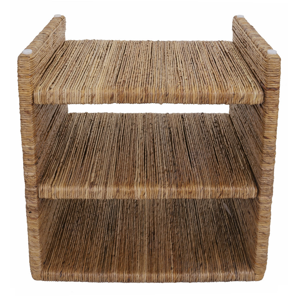 Kanza Abaca Nightstand/Side Table - Natural - view 7