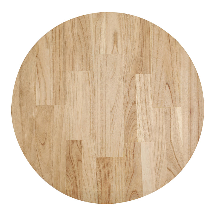 Kiefer Rattan Side/End Table with Wood Top - Natural - view 3
