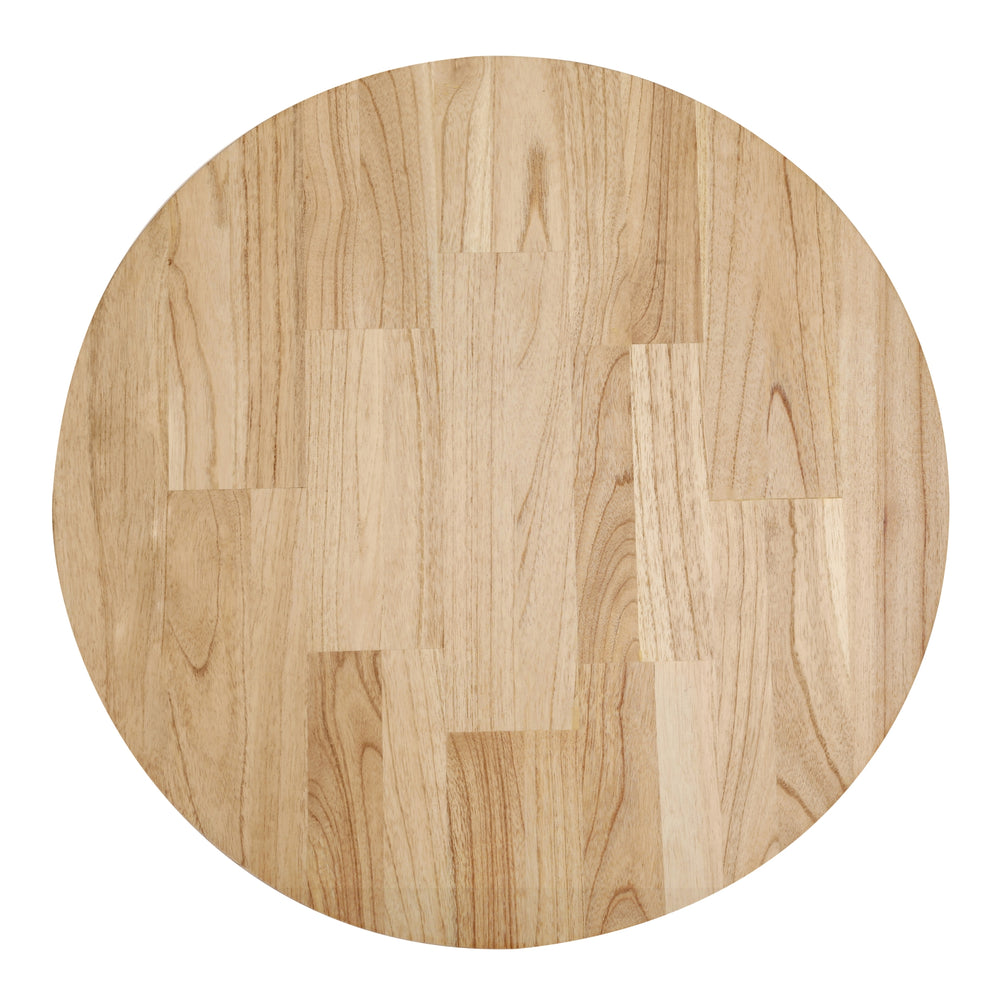 Kiefer Rattan Side/End Table with Wood Top - Natural - view 3