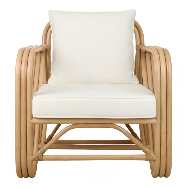 Aimara Rattan Accent Arm Chair - Natural - view 4