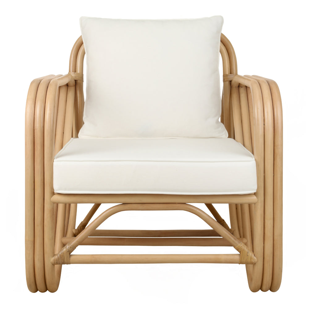 Aimara Rattan Accent Arm Chair - Natural - view 4