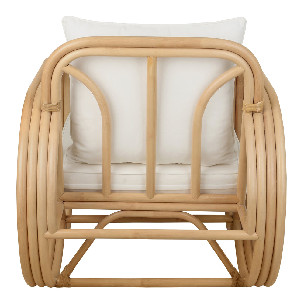 Aimara Rattan Accent Arm Chair - Natural - view 7